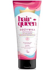 Hair Queen Odżywka do Włosów Średnioporowatych Proteinowa 200 ml