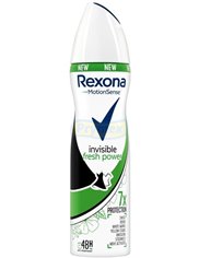 Rexona Antyperspirant Spray dla Kobiet Antybakteryjny Invisible Fresh Power 150 ml