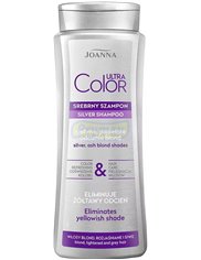 Joanna Ultra Color Szampon Srebrny do Włosów Blond, Rozjaśnionych i Siwych 400 ml