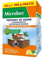 Microbec Ultra Preparat do Szamb i Przydomowych Oczyszczalni Ścieków Cytryna 1,2 kg