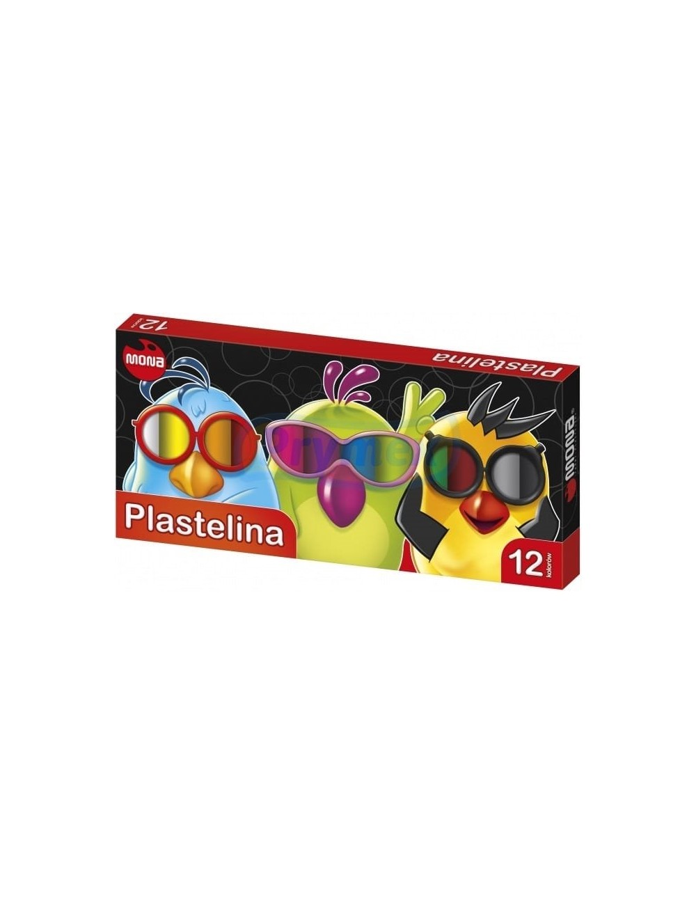 Plastelina Mona (12 kolorów)
