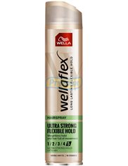 Wellaflex Ultra Strong Maksymalne Utrwalenie Lakier do Włosów 250 ml