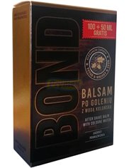 Bond Balsam po Goleniu dla Mężczyzn z Wodą Kolońską Tytoń, Whisky, Cedr 150 ml