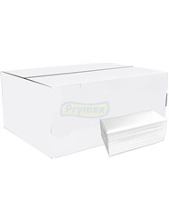 Luna Ręcznik Papierowy Celuloza ZZ Składany Biały 2-warstwowy Soft Basic (24x21 cm) (3000 listków)