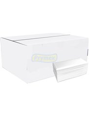 Luna Ręcznik Papierowy Celuloza ZZ Składany Biały 2-warstwowy Soft Basic (24x21 cm) (3000 listków)