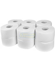 Papier Toaletowy Makulatura Jumbo 2-warstwowy Eco-White (100 m) (12 rolek)