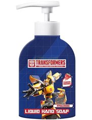 Mydło w Płynie dla Dzieci Hipoalergiczne Truskawkowe z Pompką Transformers 500 ml