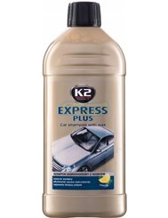 K2 Szampon Samochodowy z Woskiem Express Plus Cytrynowy 500 ml