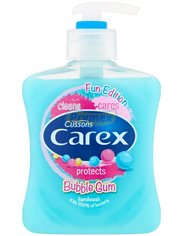 Carex Kids Bubble Gum 250ml – antybakteryjne mydło dla dzieci o słodkim zapachu gumy balonowej