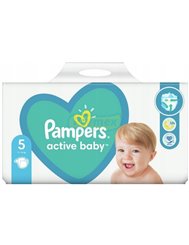 Pampers Pieluchy Jednorazowe dla Dzieci Rozmiar 5 (11-16 kg) Active Baby 42 szt