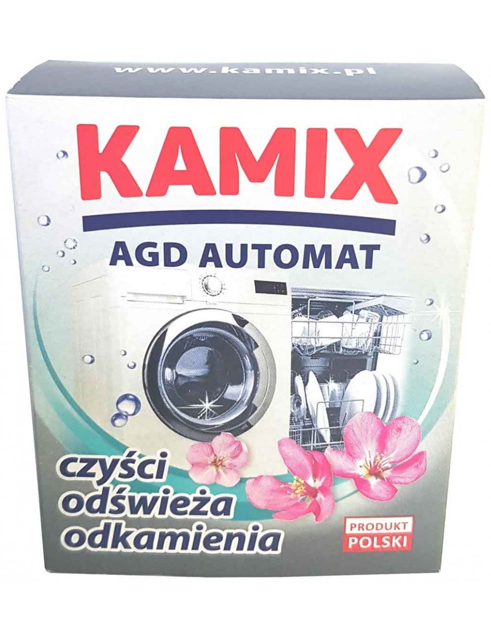 Kamix Odkamieniacz AGD Automat Środek do Odkamieniania Pralek Automatycznych, Zmywarek (2 x 75 g)