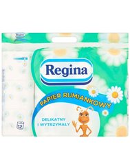 Regina Papier Toaletowy 3-warstwowy Celuloza Rumiankowy (12 rolek)
