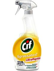 Cif Płyn do Czyszczenia Zabrudzeń w Kuchni Spray Sgrassatore Ultra Rapido 500 ml (IT)