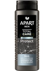 Apart Żel pod Prysznic dla Mężczyzn Łagodzący 3-w-1 Total Care Protect 500 ml