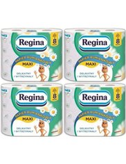 Regina Papier Toaletowy Rumiankowy 3-warstwowy Celuloza Maxi (4 opakowania x 4 rolki)