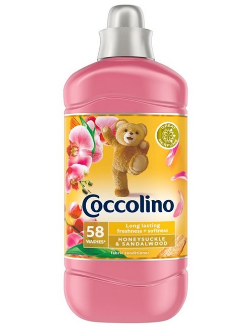 Coccolino Płyn do Płukania Tkanin Koncentrat Honeysuckle & Sandalwood (58 płukań) 1450 ml