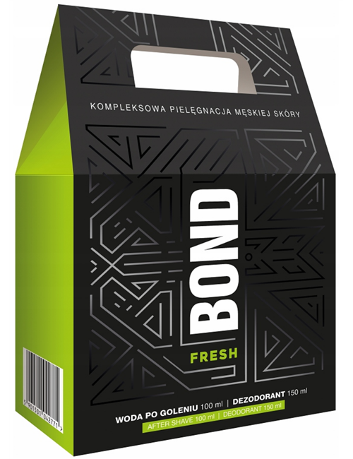 Bond Fresh Zestaw dla Mężczyzn – Woda po Goleniu 100 ml + Dezodorant 150 ml