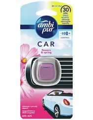 Ambi Pur Car Flower Spring 2 ml - odświeżacz powietrza samochodowy