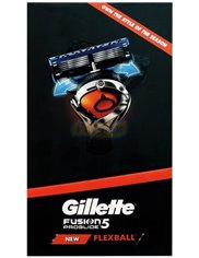 Gillette Fusion Maszynka do Golenia dla Mężczyzn Proglide Flexball + 4 Wkłady Wymienne 
