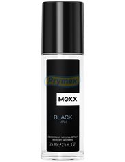 Mexx Dezodorant Naturalny Spray dla Mężczyzn Black 75 ml