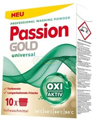 Passion Gold Proszek do Prania Tkanin Uniwersalny Professional (10 prań) 0,6 kg (DE)