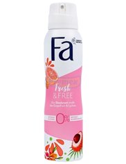 Fa Dezodorant Spray dla Kobiet Fresh & Free Grejpfrut i Liczi 150 ml