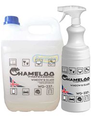 Chameloo Professional Płyn do Czyszczenia Powierzchni Szklanych WG-237 Zestaw (5 L + Spray 1 L) (UK)