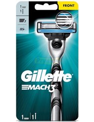 Gillette Mach-3 Maszynka do Golenia dla Mężczyzn (3 ostrza) 1 szt