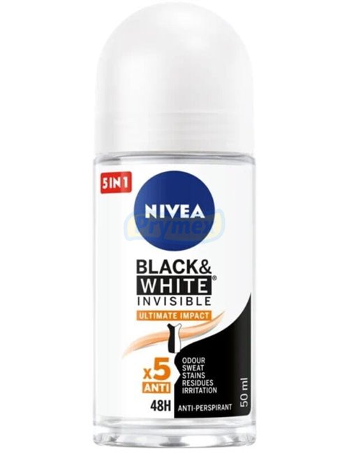 Nivea Antyperspirant w Kulce dla Kobiet Black & White Invisible Ultimate Impact 50 ml