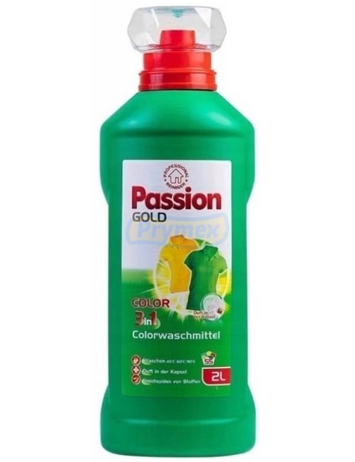 Passion Gold Żel do Prania Tkanin Kolorowych (55 prań) 2 L