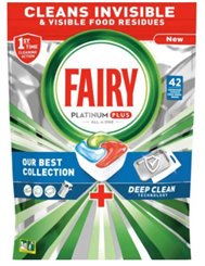 Fairy Kapsułki do Zmywarek All-in-One Platinum Plus Deep Clean 42 szt