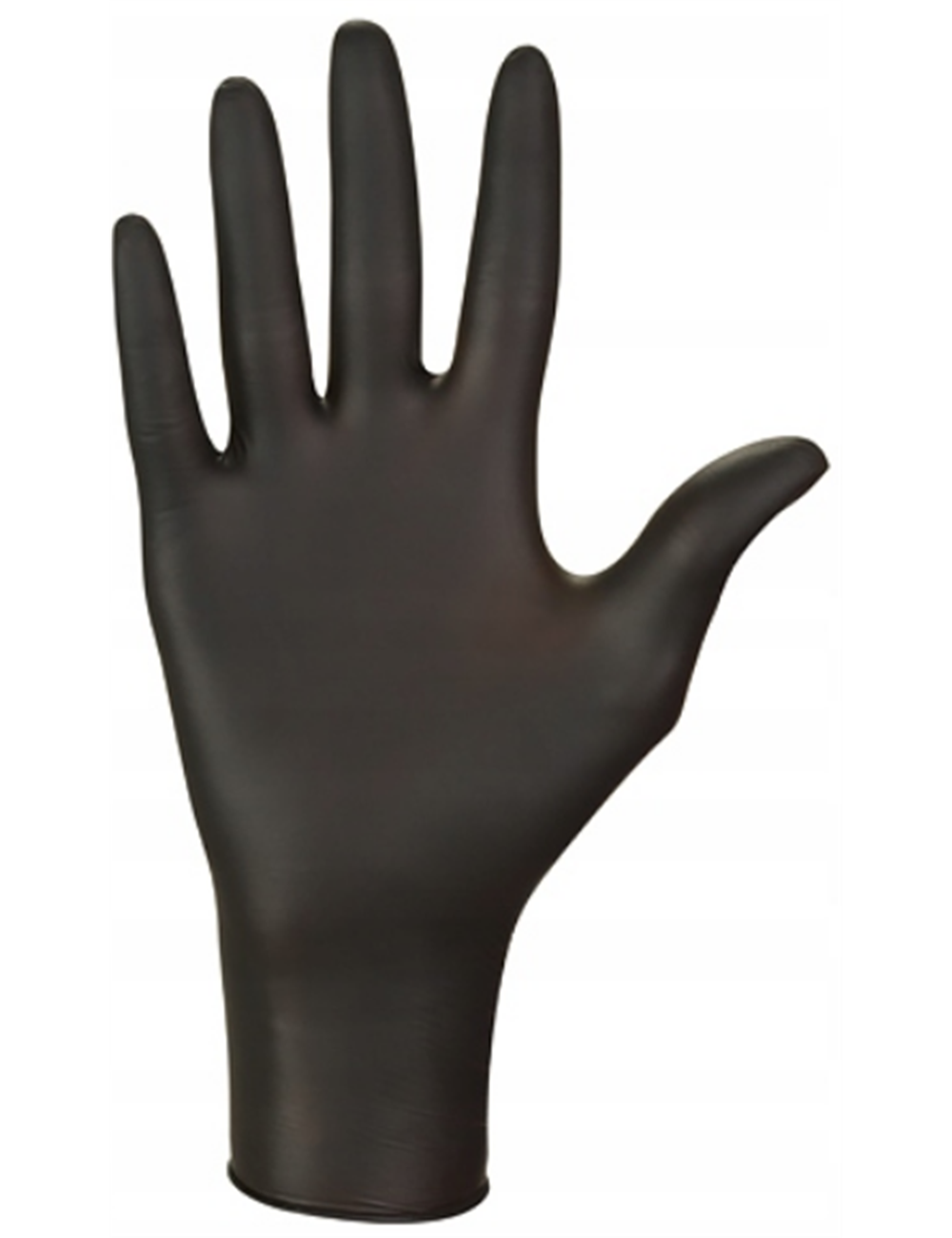 Rękawice Ochronne Nitrylowe Bezpudrowe Czarne (rozmiar XL) Safemed 100 szt