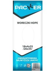 Woreczki Hdpe 18x4x35 (26x35) 1000 szt