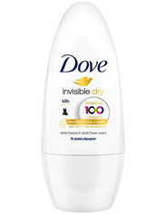 Dove Antyperspirant w Kulce dla Kobiet 48h Invisible Dry 50 ml (UK) - przeciw białym plamom