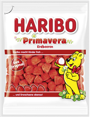 Haribo Żelki Primavera Erdbeeren 175 g (DE)