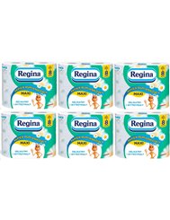 Regina Papier Toaletowy Rumiankowy Maxi 3-warstwowy Zestaw (6 x 4 rolki) 