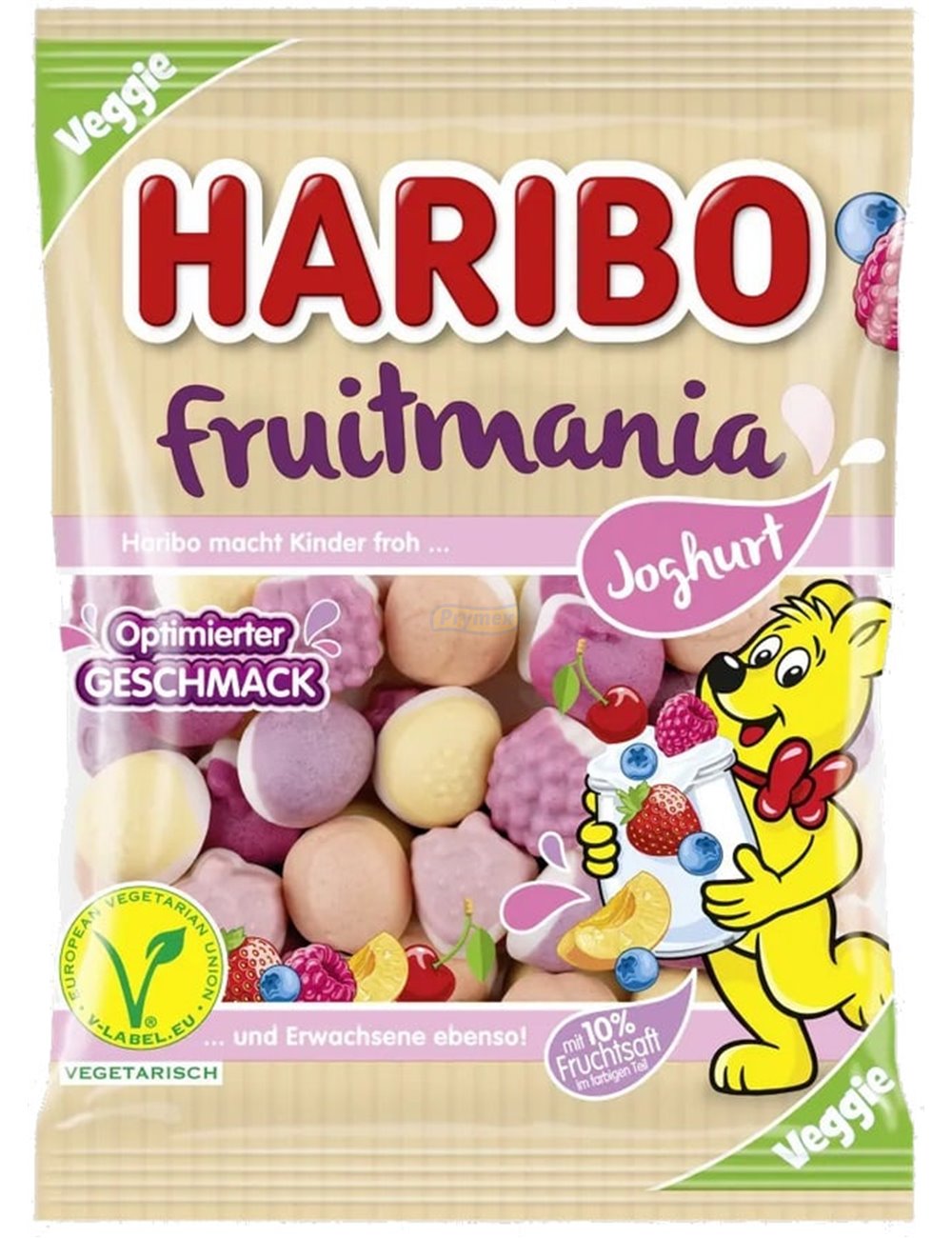 Haribo Żelki Jogurtowe Fruitmania 160g (DE)