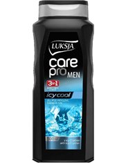Luksja Żel pod Prysznic dla Mężczyzn Icy Cool (3-in-1) Care Pro 500 ml