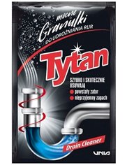Tytan Granulki do Udrażniania Rur w Saszetce Drain Cleaner 40 g