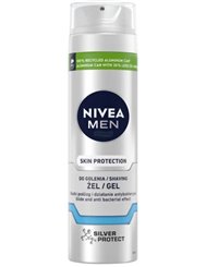 Nivea Men Żel do Golenia dla Mężczyzn Skin Protection z Jonami Srebra 200 ml