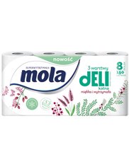 Mola Papier Toaletowy 3-warstwowy DELIkatna (8 rolek)