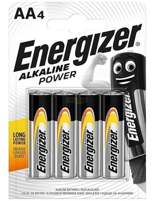 Energizer Baterie AA 1.5V Alkaline Power (LR6) 4 szt