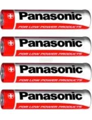 Panasonic Baterie AAA 1.5V (R03) 4 szt