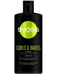 Syoss Szampon do Włosów Kręconych i Falowanych Curls & Waves 440 ml