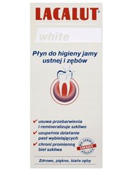 Lacalut Płyn do Higieny Jamy Ustnej i Zębów White 300 ml