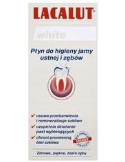 Lacalut Płyn do Higieny Jamy Ustnej i Zębów White 300 ml