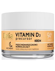 Delia Krem Przeciwzmarszczkowy Normalizujący na Noc Vitamin D3 Precursor 50 ml
