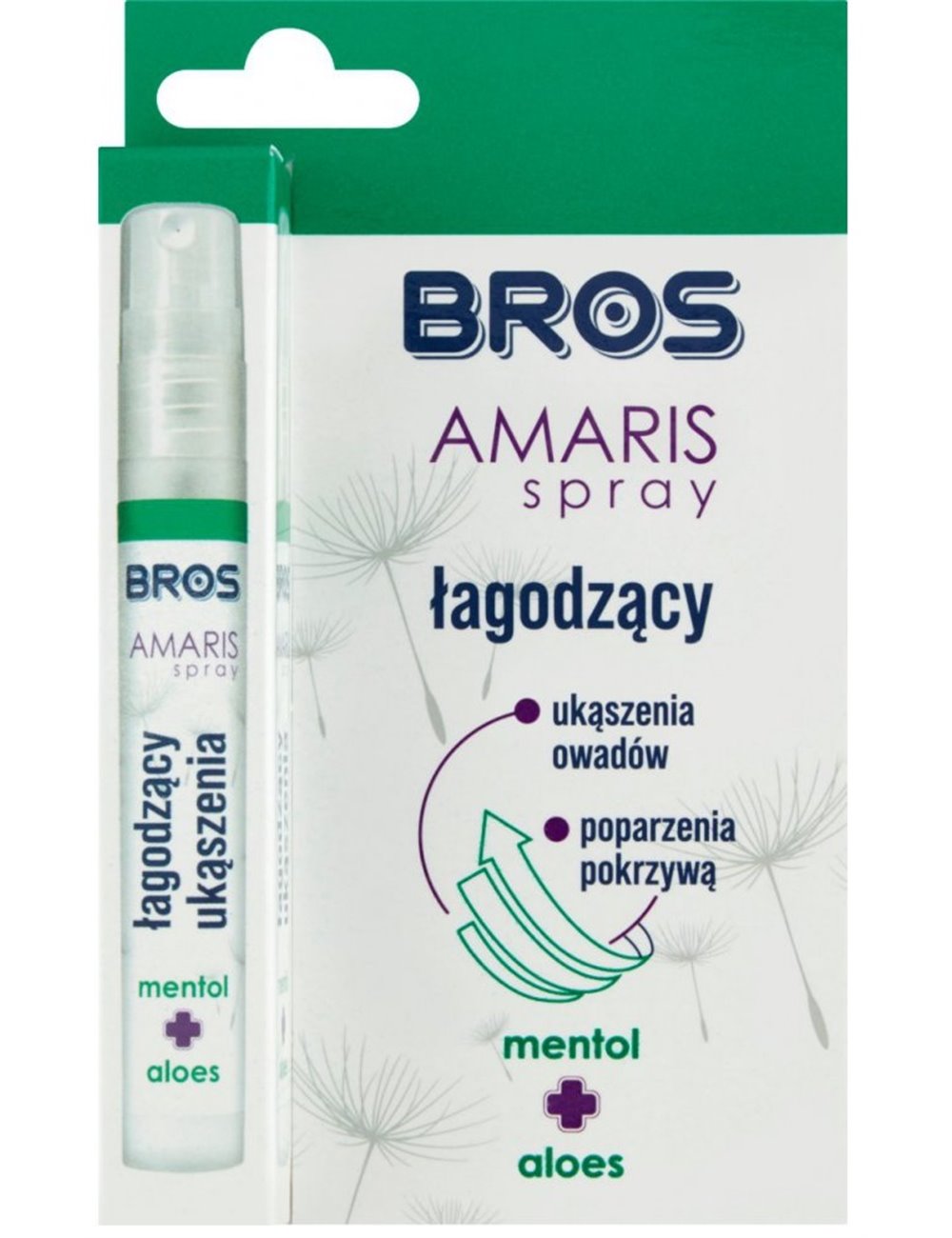 Bros Amaris Spray Łagodzący Ukąszenia Aloes 8 ml