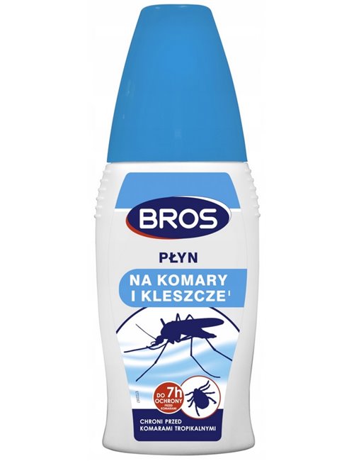 Bros Płyn Na Komary i Kleszcze 50ml – chroni przed komarami tropikalnymi