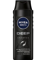 Nivea Men Deep Szampon Rewitalizujący Oczyszczający Włosy i Skórę Głowy 400 ml